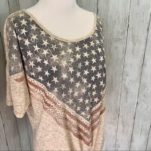 Daytrip American Flag USA Tee K5